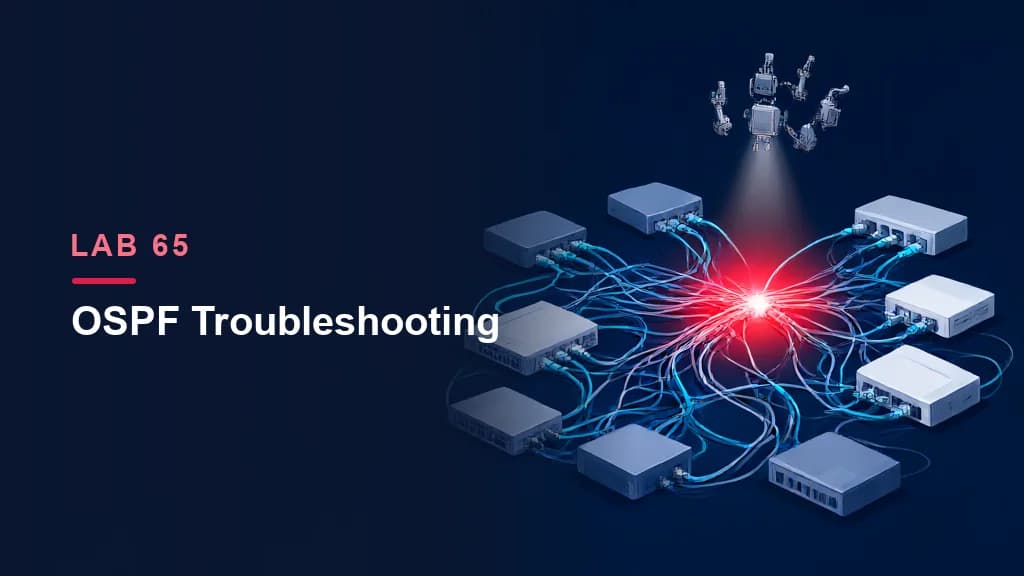 Lab 65: OSPF Troubleshooting