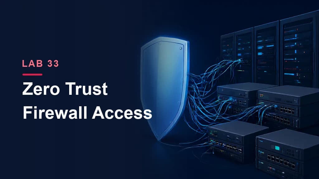 Lab 33: Secure Firewall Zero Trust Access