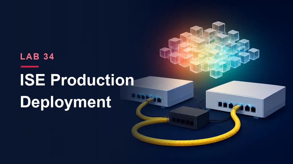 Lab 34: ISE Deployment — Planning to Production