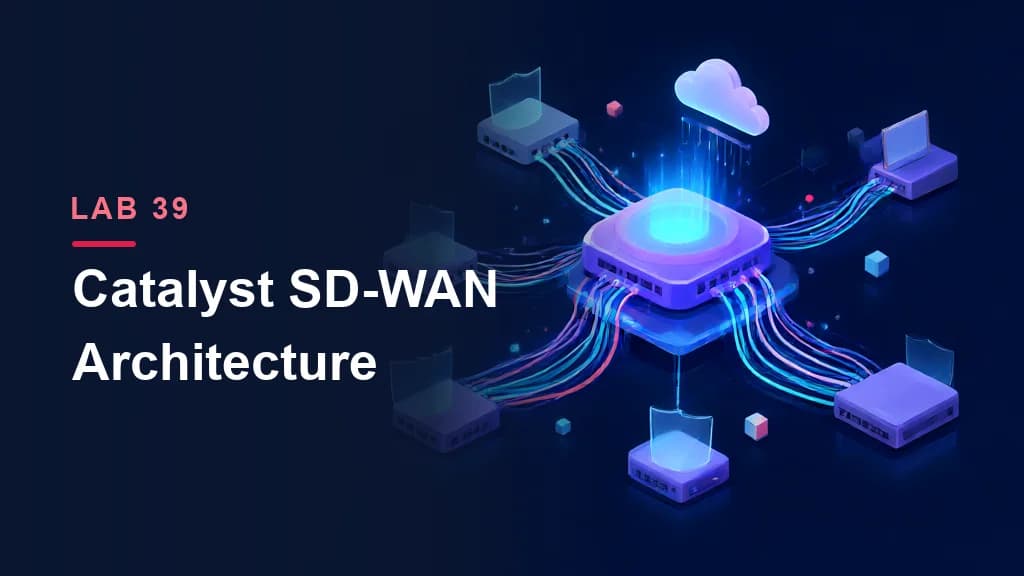 Lab 39: Catalyst SD-WAN Architecture